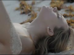 Exquisite fuck on the beach in art movie