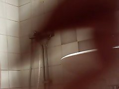 I&amp;#039;m inside the shower and shave my beautiful cock and legs