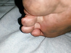 my gf's dirty feet