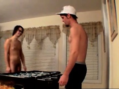 Twink sex In an nearly even, play by play undressing match,