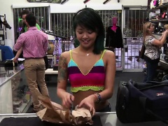 Awesome Asian teen gives handjob