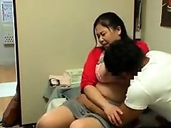 Stacked Japanese mom uses a young cock to satisfy her needs