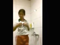 18yo Chinese Girl Striptease In Shower - FreeFetishTVcom