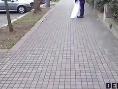 DEBT4k. Loan manager gives bride a chance to get rid off her debt